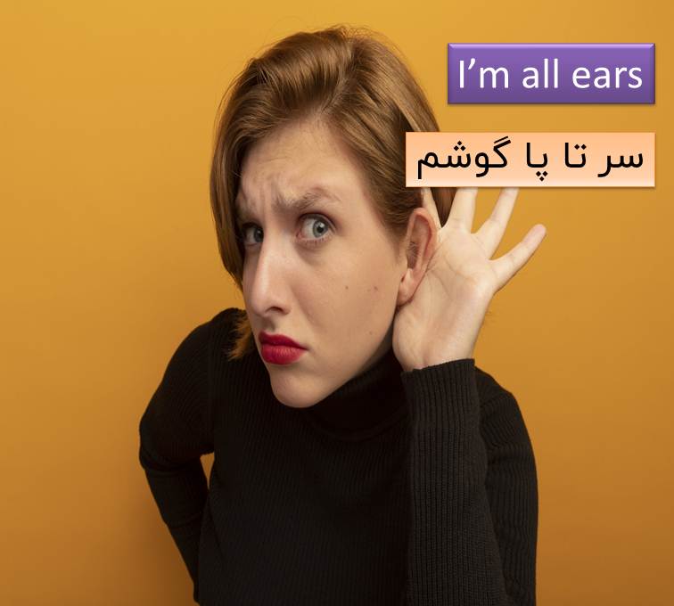 I'm all ears